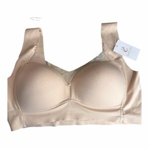 Chic Beige Comfort Bra